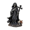 Miniatyrbillede 2 af 5: Kryds Skelet Statue Gotisk Skulptur Borddekoration Bordpynt Halloween Dekoration til Hjem Stue Soveværelse Indendørs (Stil D)