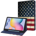 Pikkukuva 1 / 4: Kotelo Samsung Galaxy Tab S6 Lite 10.4 tuumaa 2022/2020 - Moni-asentokansi korttipaikalla ja