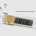 Miniatyrbillede 2 af 5: LCD Digitalt Akvarium Vandtank Temperatur Termometer Krystal LCD Glas (Guld)