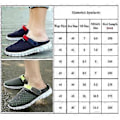 Miniatyrbillede 2 af 2: hmwy-herre dame hjemmesko træsko mules sandaler flip flop sko (44 Sort Hvid)