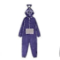 Pikkukuva 5 / 5: Teletubbies Yhden Palan Pyjamat Naisille Kotiasu Miehille Ja Naisille Paksuuntunut Korallivilla V (xl Punainen)