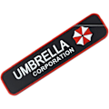 Miniatyrbillede 2 af 5: 2 stk. Resident Evil Umbrella Corporation PVC-patch-badges
