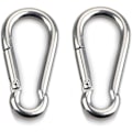 Miniatyrbillede 1 af 4: 2 stk. M4 Karabinhage - Heavy Duty 304 Rustfrit Stål Snap Hook