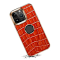 Pikkukuva 5 / 5: Denior Krokodillikuvioinen PU-kotelo iPhone 15:lle (Mocha Brown)