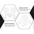 Miniatyrbillede 4 af 4: 2 par silikone ørering vedhæng form ørering vedhæng fremstilling form krystal epoxy form