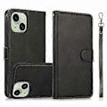 Pikkukuva 1 / 5: iPhone 15 Plus PU-nahkainen lompakko-telinepuhelimen kuori Irrotettava 2-in-1 puhelimen suojus (Tyyli A)