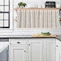 Miniatyrbilde 3 av 5: Boho Gardiner med Dusker Multifunksjonell Vindusgardin for Kjøkken (150*60 C)