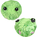 Miniatyrbilde 4 av 5: （Frog Green）Barne Dusjhette Dobbelt Lag Vanntett Dyr Badehetter for Gutt Jente