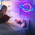 Pikkukuva 3 / 5: Planeetta Neon-kyltit, paristokäyttöinen Neon-valo Led-valo
