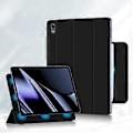 Miniatyrbilde 2 av 5: For Oppo Pad PU Lær Tri-fold Stativ Tablettveske Magnetisk Absorberende Beskyttende Deksel (Stil B)