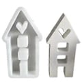 Miniatyrbillede 1 af 5: Unik Håndlavet Silikone Kærlighedshus Håndværksform Husformet Silikoneform Let at Bruge Håndværksform til DIY Entusiaster L(L )