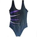 Miniatyrbillede 1 af 2: Plus Size Dame Monokini Heldragt Rygløs Badetøj Badedragt (3XL)