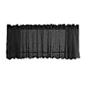 Miniatyrbillede 4 af 5: Broderede vinduesvoile gardiner, kappe, trin, pink-kappe-130x41cm (Sort-kappe-137x61cm)