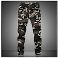 Miniatyrbillede 1 af 2: Plus Size Herre Forårsmode Casual Camouflage Militær Jogger Bukser (S army grøn)
