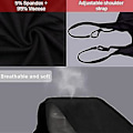 Miniatyrbilde 4 av 5: 5 stk Basic Camisole Justerbar Camisole Spaghettistropp Tanktopp for Kvinner og Jenter (stor