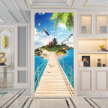 Miniatyrbilde 2 av 5: (38,5*200cm*2stk) 3D-effekt plakat dørklistremerke 36
