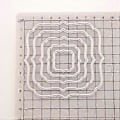 Miniatyrbilde 3 av 5: Metallstans for ramme - Sjablong for DIY-hobby, scrapbooking, album, stempling, papir, kort, preging