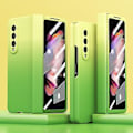 Miniatyrbilde 1 av 4: Gradientfarge Etui Kompatibelt Med Samsung Galaxy Z Fold 3, Hard PC Støtsikker Beskyttende Deksel