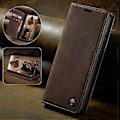 Miniatyrbillede 1 af 5: CASEME 013 Series Flip Wallet Læder Telefon Cover til Samsung Galaxy A71 (Style E)