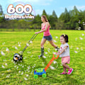 Miniatyrbild 2 av 5: Bubbelmaskin, batteridriven automatisk bubbelblåsare, gräsklippare M