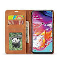 Miniatyrbillede 3 af 5: FORWENW Fantasy Series Auto-absorberende Silkeblød Læder Cover til Samsung Galaxy A31 (Style D)