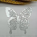 Miniatyrbillede 5 af 5: Store Størrelse Butterfly Skæreforme Stencil Scrapbooking DIY Album Stempel Papir Kort til Håndlavede Hilsenskort Prægning D