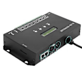 Pikkukuva 2 / 5: WiFI LED-pikseliohjain Artnet-SPI:lle, tukee ohjelmisto-LAN-synkronointia, SD-korttia, DMX512-konsolia (H80