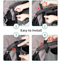 Miniatyrbillede 4 af 5: (Sort) Baby Buggy Organiser Baby Klapvogn Barnevogn Kopholder Tasker