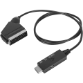 Miniatyrbilde 1 av 5: HDMI vs Scart, HDMI vs Scart Konverteradapter HDMI vs Scart Videoadapter, for TV-er VHS VCR-er DVD-opptakere