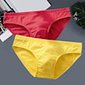 Miniatyrbild 3 av 5: Fianao Herrar Boxershorts Stretchiga Andningsbara Enfärgade Män Underkläder för Dagligt Liv (2XL Royal Blå)
