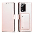 Miniatyrbild 2 av 5: Läderfodral för Samsung Galaxy Note20 Ultra (Roséguld)