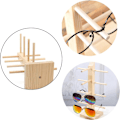 Miniatyrbillede 3 af 5: Plastik solbriller display stativ plastik solbriller display stativ kreativ træ solbriller holder