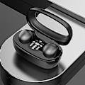 Miniatyrbild 1 av 5: Mini TWS Bluetooth-hörlurar med rektangulär låda mini13s (Svart)