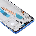 Miniatyrbilde 4 av 5: Frontdeksel LCD-ramme Bez Plate for Xiaomi Poco X3 (Blå)