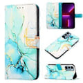 Miniatyrbilde 1 av 4: Marmor Etui For OnePlus Nord N200 5G & OPPO A74 5G (Grønn)