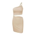 Miniatyrbillede 1 af 5: Mænds Linned Look Løse Bukser Elastisk Talje Casual Strand Yoga Bukser-r (3XL grøn)