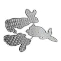 Miniatyrbillede 5 af 5: Påskehare Metal Skæreforme Stencil DIY Scrapbooking Album Papir Kort Skabelon Form Prægning Håndværk