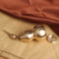 Miniatyrbilde 2 av 4: Metallpynt Dekorasjon Dekorasjon Kobber Kalebass Feng Shui Orna