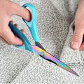 Miniatyrbillede 5 af 5: Håndværkssaks, All Purpose Sharp Titanium Blades Saks, Gummi