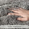 Miniatyrbilde 3 av 5: Rosa Baderomstepper Antislipp Liten Badematte for Bad Coral Rosa Baderomdekor Fluffy Plush Badematte Maskinvaskbar Dusjmatte Vann Absorberende Ca