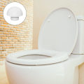Miniatyrbillede 5 af 5: (Hvid)  Toiletsæde WC Sæde Buffer Sæt Toiletsæde Støddæmper Støj Dæmper