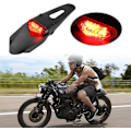 Miniatyrbillede 4 af 5: Motorcykel LED baglygte med mudderklap, baglygter til