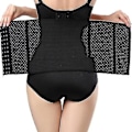 Miniatyrbillede 3 af 5: Kvinders Talje Er Korset Bælte: Under Tøj Sport Tum Torso Swear () # (3XL SORT)