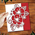 Pikkukuva 3 / 5: Joulukuvioinen Metallileikkuri Stencil DIY Scrapbooking Album Paper Card Template Muotti Prässääminen Käsityö