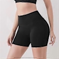 Miniatyrbillede 4 af 5: Helt nyt Fitness trænings undertøj til numseløft Formende Yoga tøj løbeshorts (L-XL Sort)