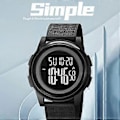 Miniatyrbillede 3 af 5: SKMEI 1895 50M Vandtæt Digitalt Armbåndsur (Blå)