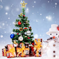 Miniatyrbilde 3 av 3: Julekuler Ornamenter Juletrepynt til Xmas Tre