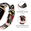 Miniatyrbillede 5 af 5: Rem til Fitbit Versa 2 - Fitbit Versa 2 (Sort Pink Blomst)