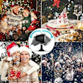 Miniatyrbilde 4 av 5: Søt Julenisse Snøflak Projektor med Jordforbindelse Julefest Snølandskap Hage Lampe for Plen (2 stk EU)