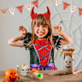 Miniatyrbillede 2 af 5: 4 stk. Halloween skridsikre hårklemmer hårspænder til Halloween